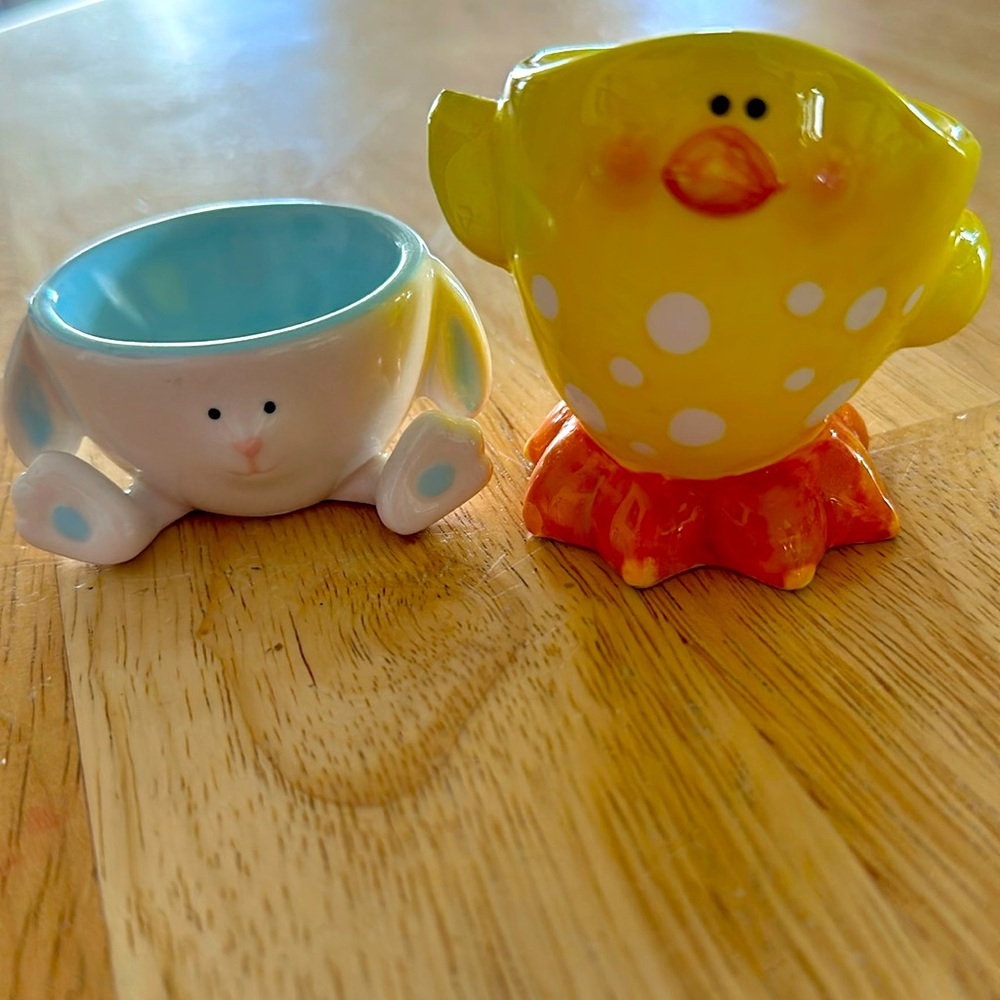 POACHED EGG HOLDERS - 2 pc - Picture 2 of 5